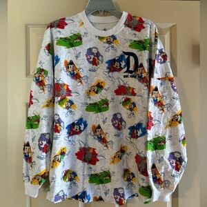 Disney Parks Disneyland Sketch Animation Spirit Jersey small